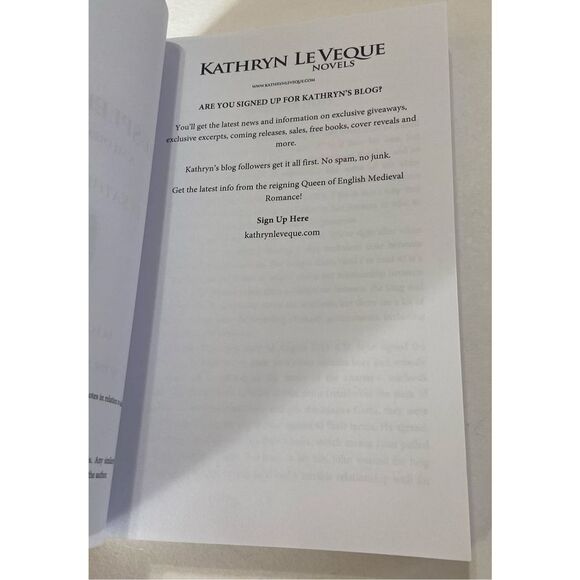 THE SPIENDID HOUR (EXECUTIONER KNIGHTS) By Kathryn Le Veque - 2021 Book 8 - Picture 7 of 7